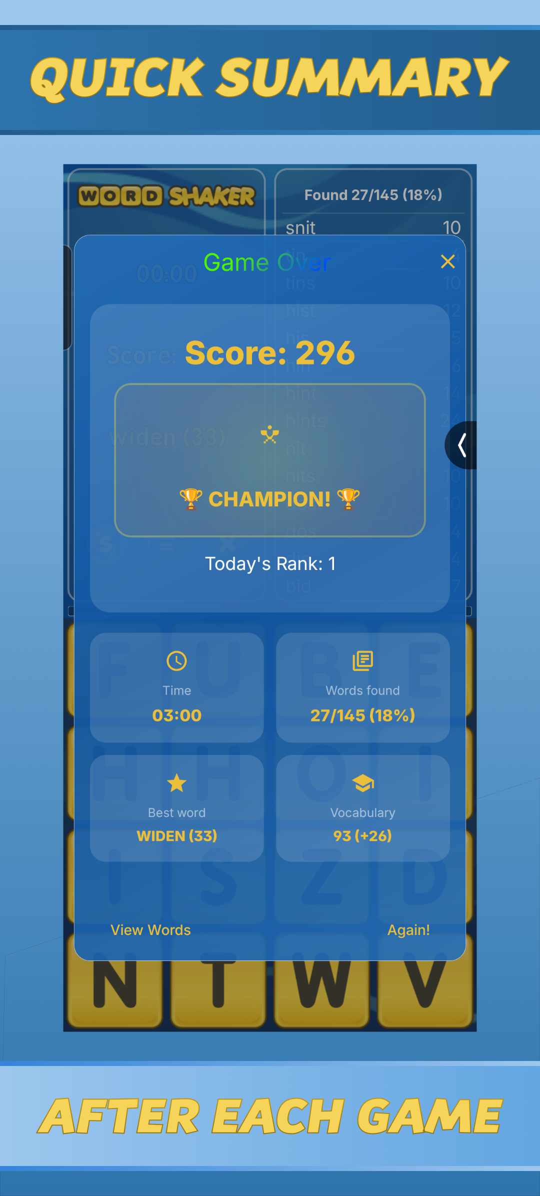 Word Shaker screenshot 4